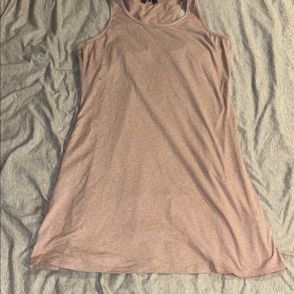Eddie Bauer Women's Light Pink Tank Top Dress